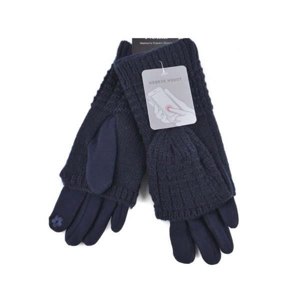 Women's OS Classic Gloves( Black, Grey) - Picture 4 of 7